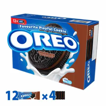 Oreo Chocolate Cream Biscuit Multipack 12×36.8g