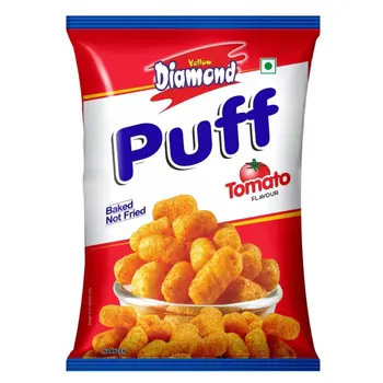 يلو دايموند نفخة الوجبات الخفيفة، طماطم - 72جرام