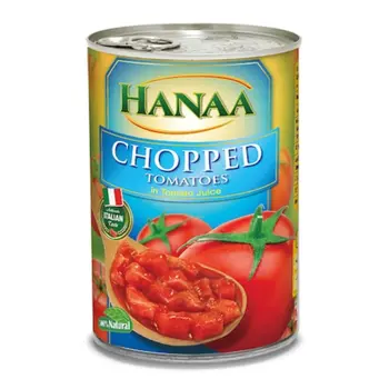 هنا طماطم مقطعة 400جرام