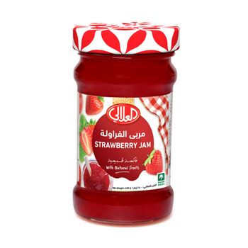 Alalali Strawberry Jam with Natural Fruits 400g