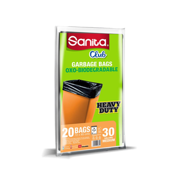 Sanita Garbage Club Biodegradable 30G 20 Pcs