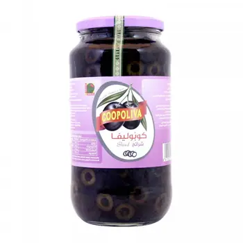 Coopoliva Sliced Black Olive 510g