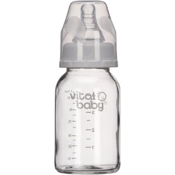 Vital Baby Glass Feeding Bottle 120Ml