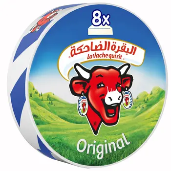 La Vache Qui Rit Original Spreadable Cheese Triangles 8 Portions 120G