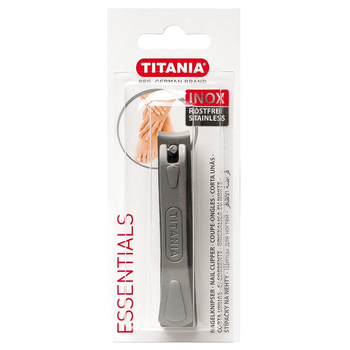 Titania Essentials Stainless Steel Nail Cutter Gray