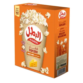 Al Batal Cheese Flavor Popcorn 10x23g