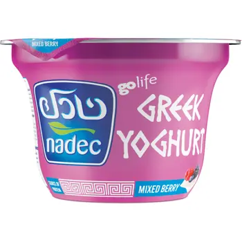 Nadec Mixed Blue Berry Greek Yoghurt 160g