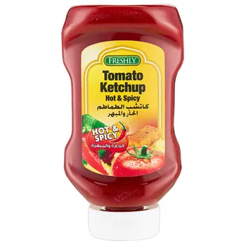 Freshly Hot & Spicy Tomato Ketchup 24 Oz
