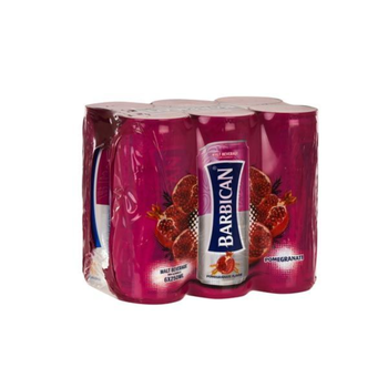 Barbican Pomegranate Malt Beverage 6x250ml