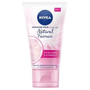 Nivea Natural Fairness Exfoliating Face Scrub 100ml