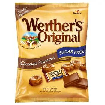 Storck Werther's Original Chocolate Sugar-Free Candies 60g