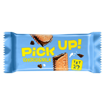 Bahlsen Pick Up Choco & Milk Bar 28g