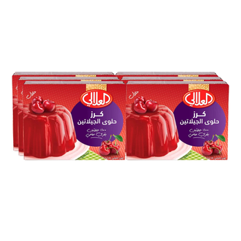 Al Alali Cherry Gelatin Dessert 6x80g