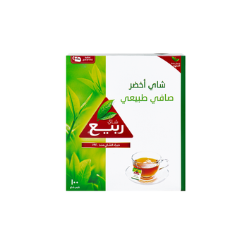 Rabea Natural Green Tea Bags 100 Count