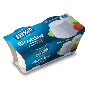 زانيتي جبنة ريكوتا إيطالية 2×100جرام