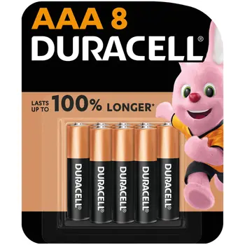 Duracell AAA Batteries 8 Pieces