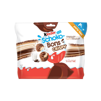 Kinder Schokobons Bitesize Biscuit, Multi Pack  168 g