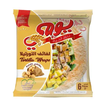 Yaumi Fresh Potato Tortilla Wraps 6×240g