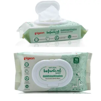 بيجون مناديل مبللة نباتية طبيعية للأطفال 70قطعة