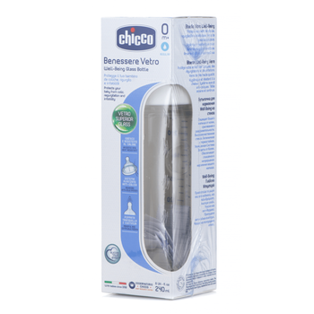 Chicco Benessere Vetro Glass Bottle 240ml