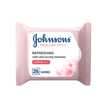 Johnson & Johnson Refreshing Micellar Wipes 25 Count