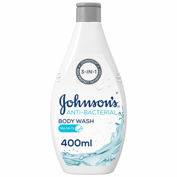 Johnson's 3-in-1 Anti-Bacterial Body Wash 400ml