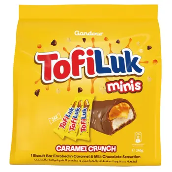 Gandour TofiLuk Caramel Crunch Mini 240g