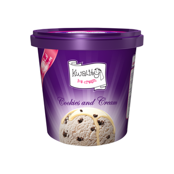 Kwality Premium Cookies & Cream Ice Cream 125ml
