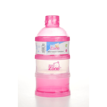 Babyzone Pink Milk Powder Container 3 Pieces