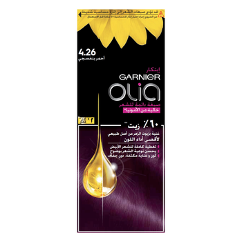 غارنييه صبغة شعر اوليا 4.26 بنفسجي 1قطعة