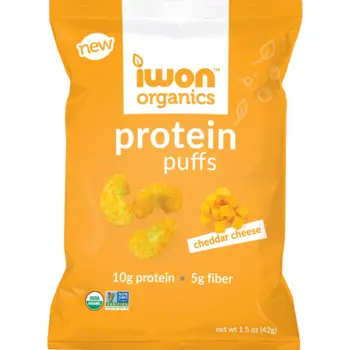 iWon Organics Cheddar Cheese Protein Puffs 42g