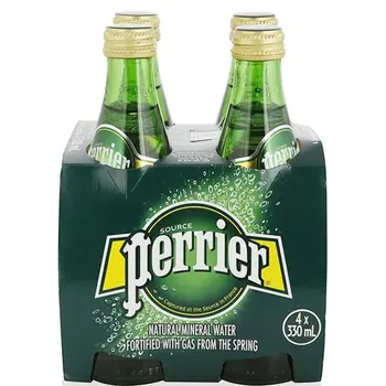 Perrier Natural Sparkling Mineral Water 6x200ml