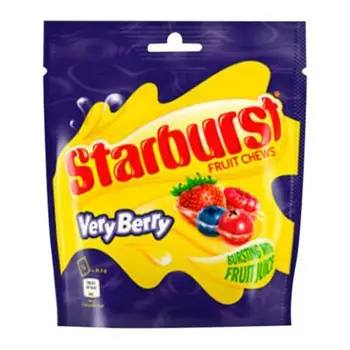 Starburst Very Berry Fruit Chews Candy 165 g