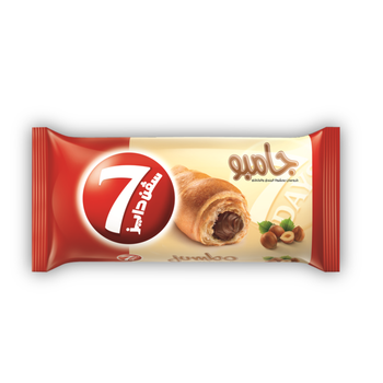 7 Days Croissant With Hazelnut And Cocoa Filling 100G