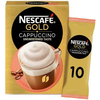 Nescafé Gold Cappuccino Unsweetened Coffee Mix 10x14.2g
