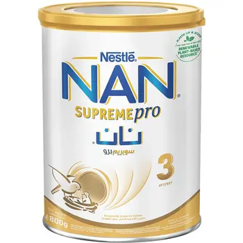 نستله نان سوبريم برو 3 تركيبة تركيبة النمو للأطفال من سن 1-3 سنوات 800 جم