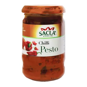 ساكلا صوص بيستو حار 190جرام