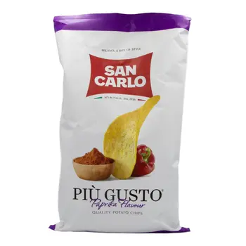 San Carlo Più Gusto Paprika Potato Chips 150g