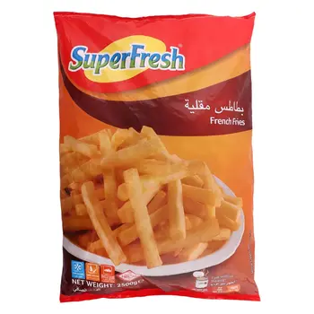 Superfresh Frozen French Fries 2500g
