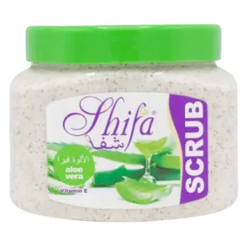 Shifa Aloe Vera Face & Body Scrub 500ml