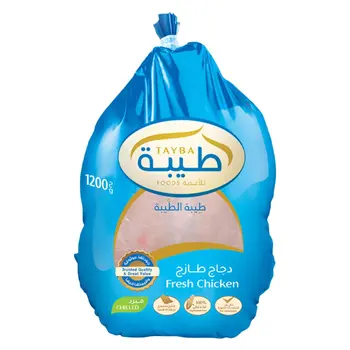 طيبة كيس دجاج كامل طازج 1200جرام