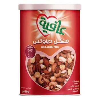 Afia Unsalted Mixed Deluxe Nuts 450g