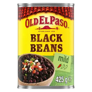 Old El Paso Mild Black Beans 425g