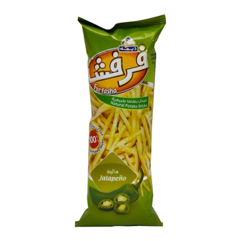 Farfasha Jalapeno Natural Potato Sticks 15g