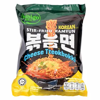 Bibigo Cheese Tteokbokki Ramyun 122g
