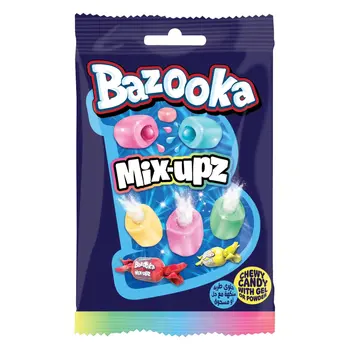 Bazooka Mix Upz Chewy Candy 45g