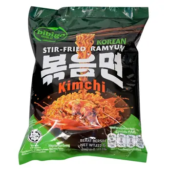 بيباجو رامين مقلي بالكيمتشي 122جرام