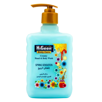 HiGeen Spring Sensation Hand & Body Wash 500ml