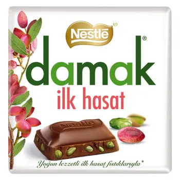 Nestle Damak Pistachio Milk Chocolate 60g