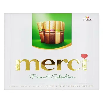 Merci Almond & Hazelnut Chocolate Assortment 250g